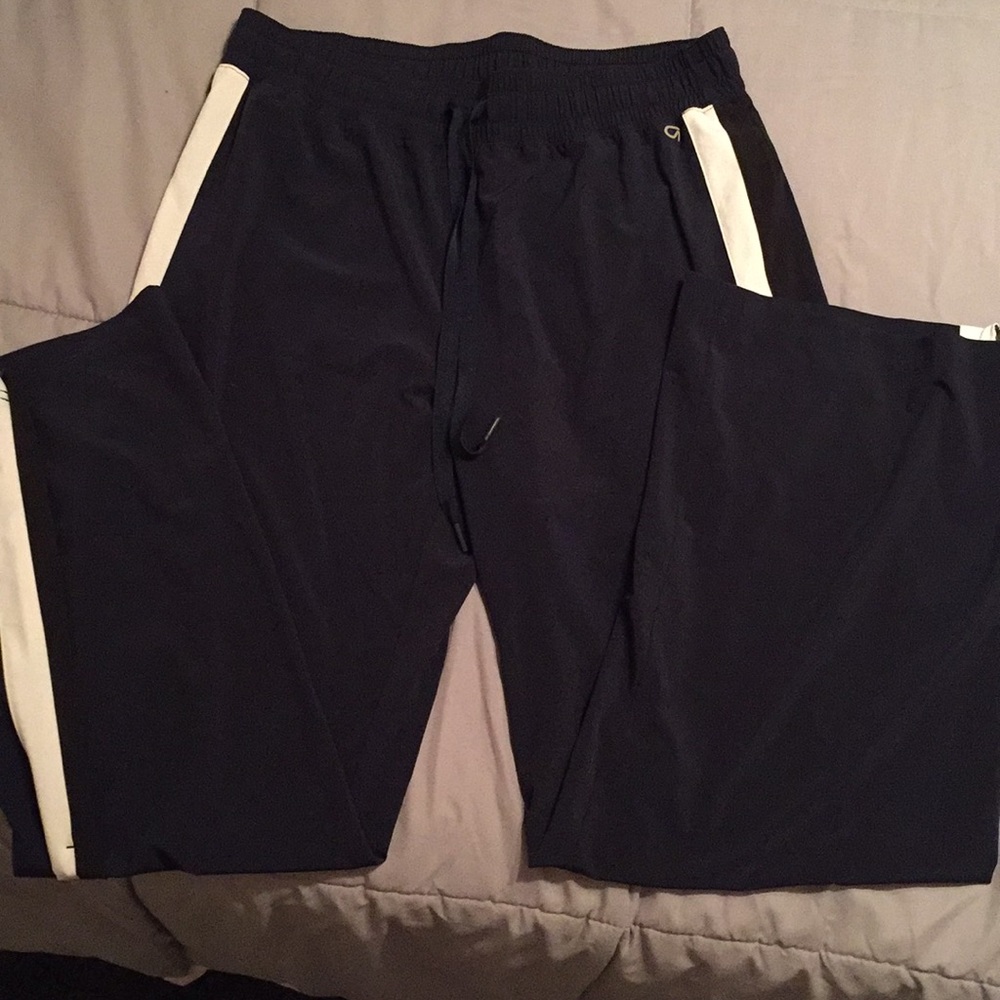Navy workout pants